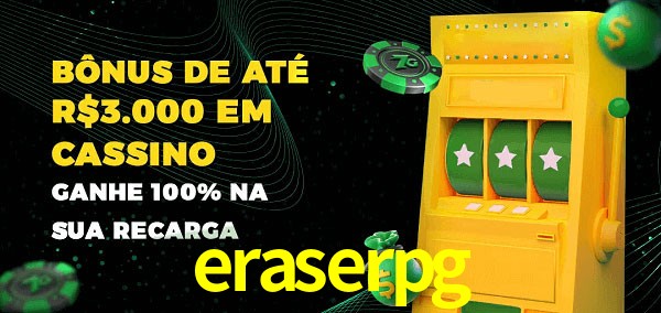 eraserpg melhor bônus de depósito